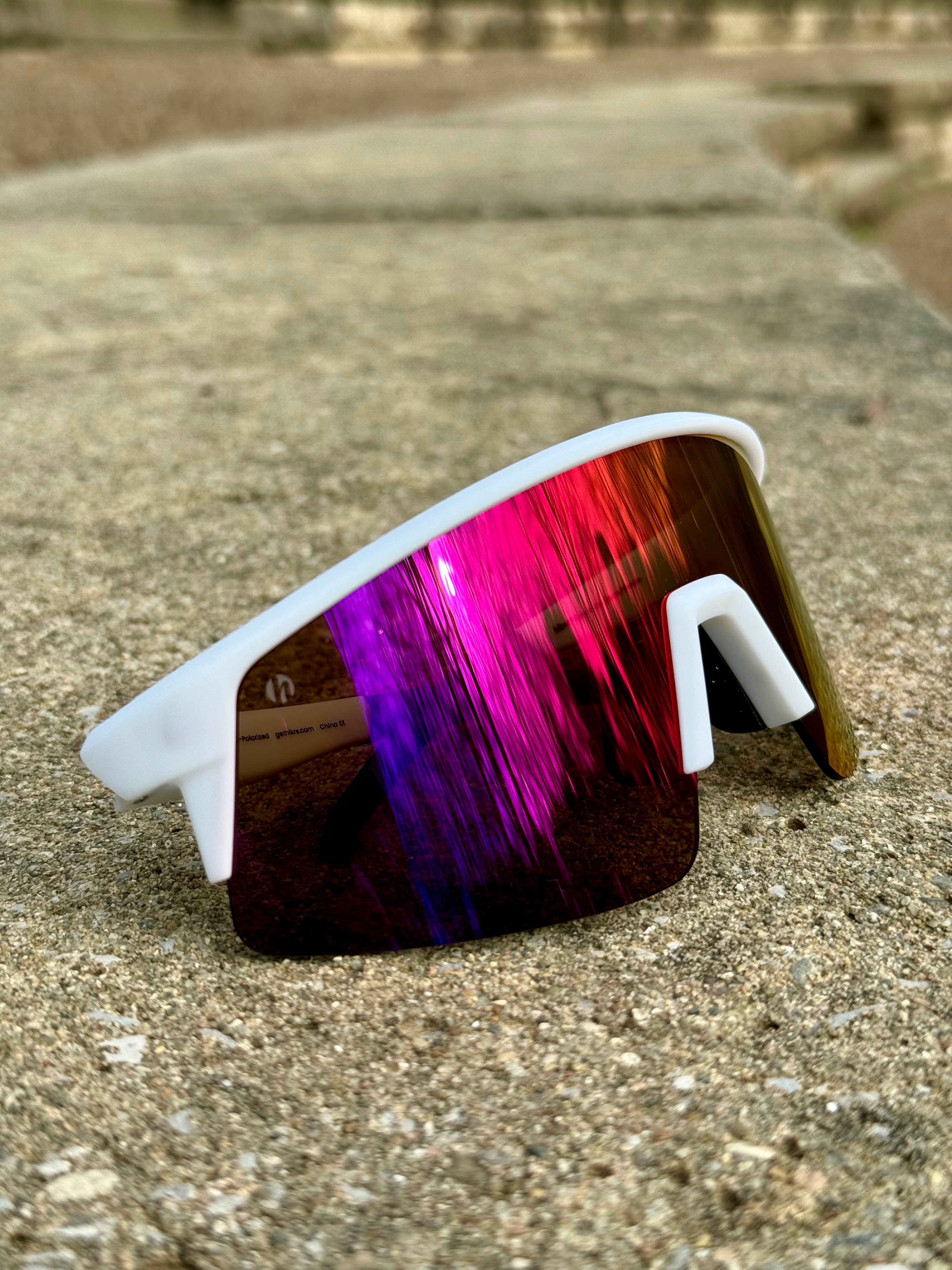 Downhill Trucker - Glacier White & Firefall Red