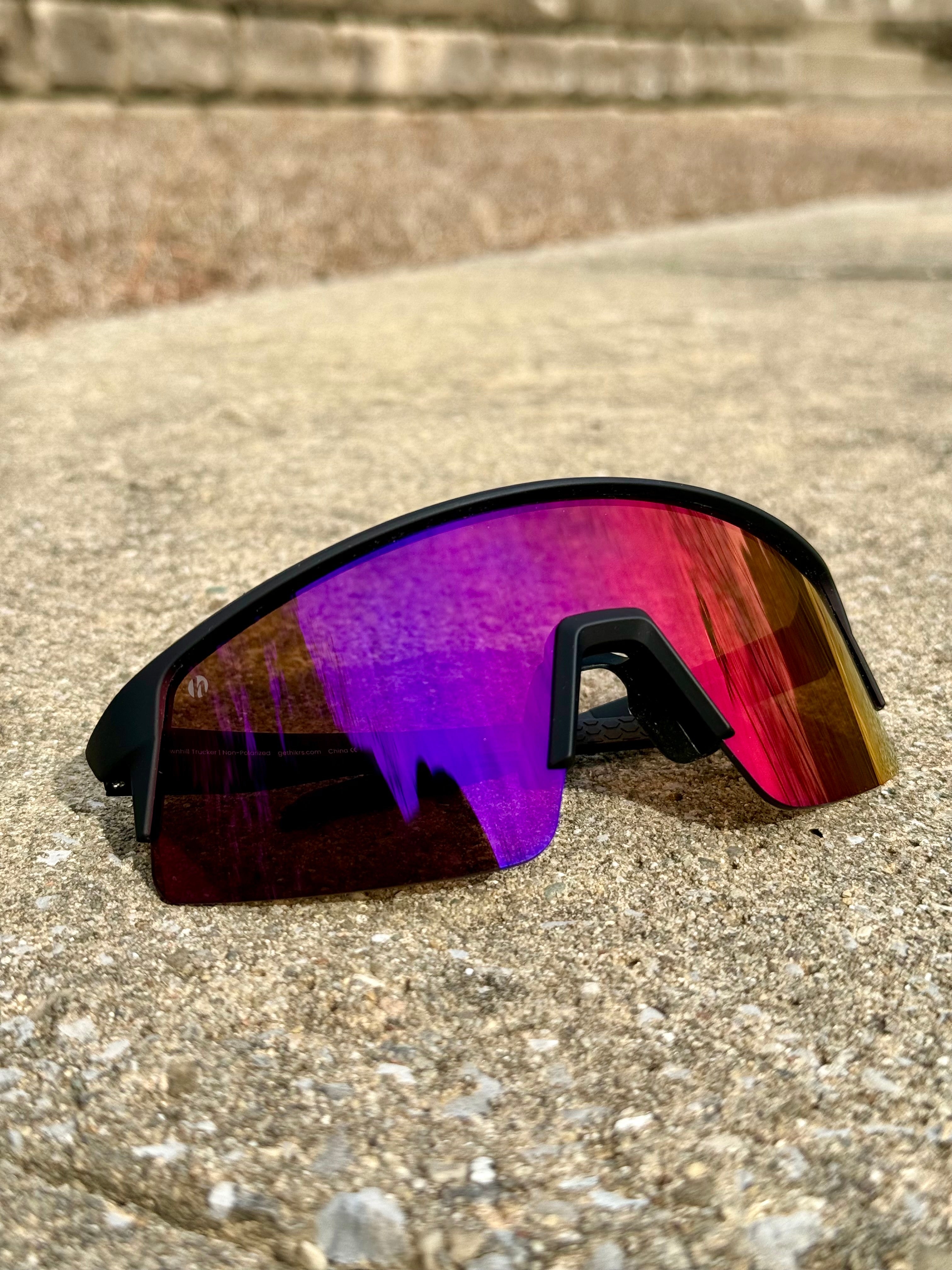 Downhill Trucker - Black Obsidian & Firefall Red