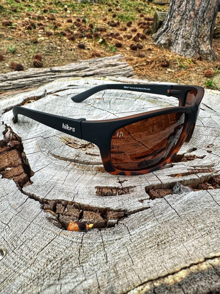 Ridge - Black Obsidian/Tortoise & Brown