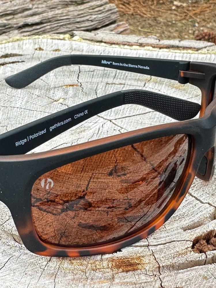 Ridge - Black Obsidian/Tortoise & Brown