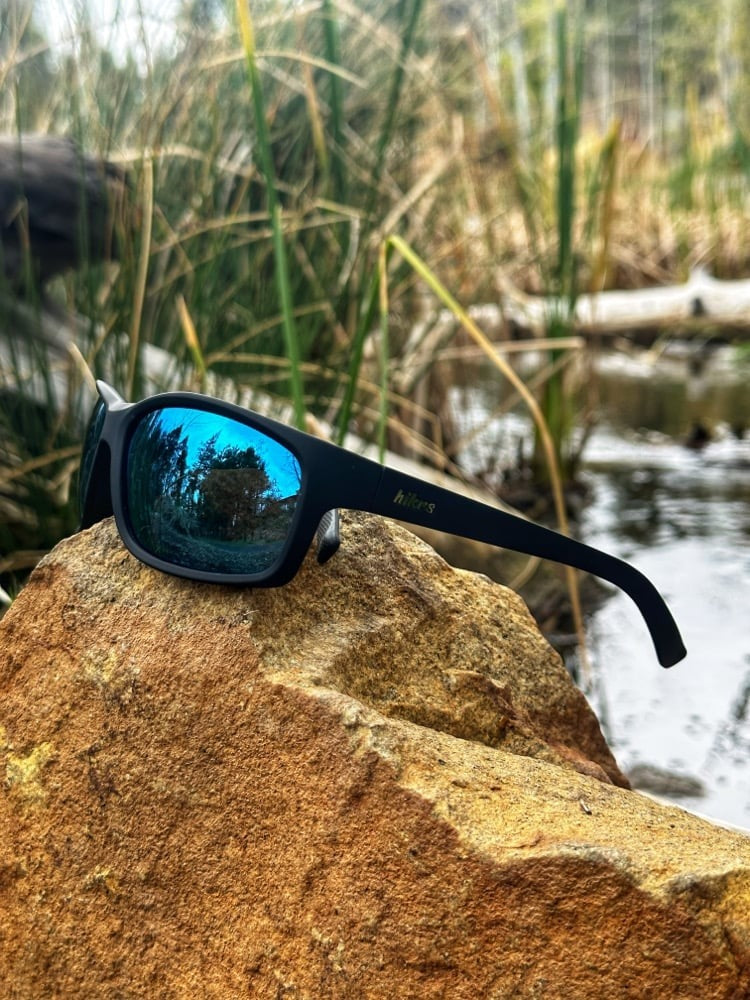 Ridge - Black Obsidian and Glacier Blue